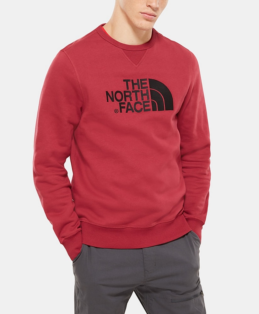 the north face drew peak crew sweater