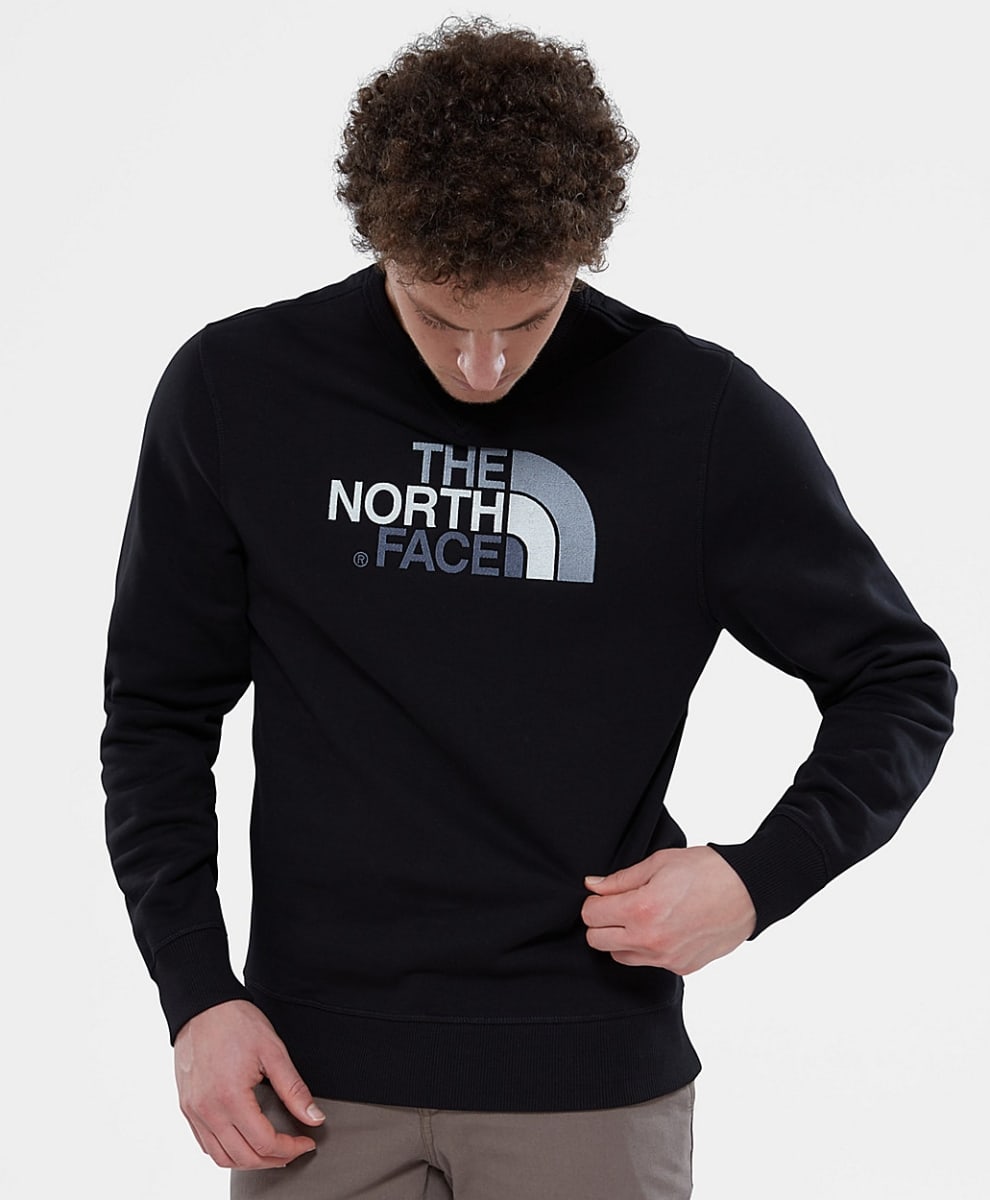 the north face drew peak crew sweater