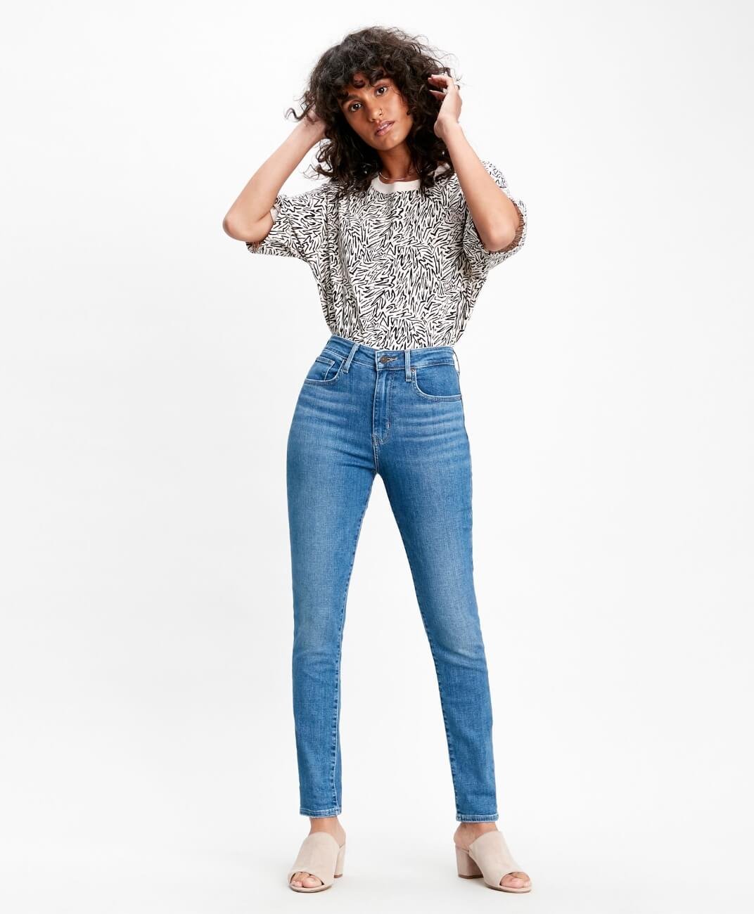 Levis High Rise Skinny