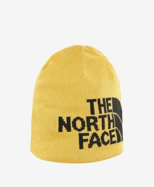 Шапка THE NORTH FACE HIGHLINE BEANIE GOLDEN SPICE / TNF BLACK T0A5WGEU7