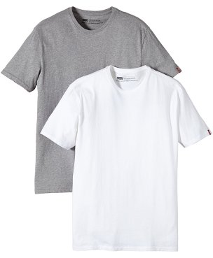  Комплект из двух футболок Levi's® Slim 2 Pack Crew Tee, фото 1 