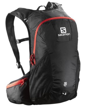 Спортивный рюкзак SALOMON TRAIL 20 BLACK/BRIGHT RED L37998100
