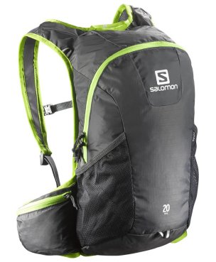 Спортивный рюкзак SALOMON TRAIL 20 GALET GREY/GRANNY GREEN L37998300