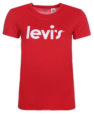  Женская футболка Levi's The Perfect Tee Valley Girl, фото 1 