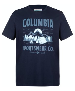 Мужская футболка COLUMBIA WARREN GROVE™ TEE NAVY 1872711-468