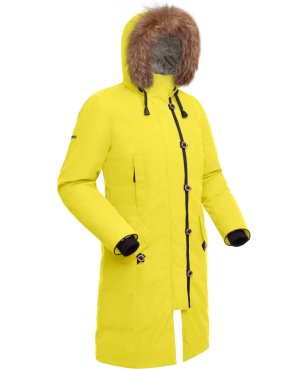 Пальто Bask Hatanga V2 желтый цвет
