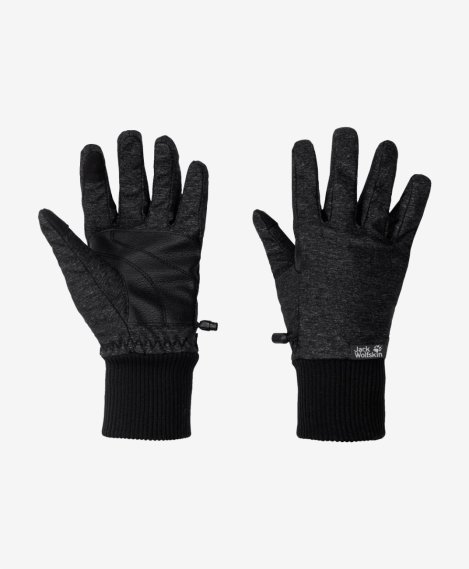Перчатки Jack Wolfskin Winter Travel Gloves Women черный цвет