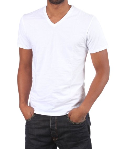  Комплект из двух футболок Levi's® Slim 2 Pack V Neck, фото 2 