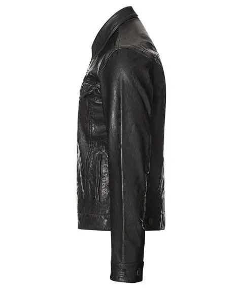 Кожаная куртка Levi's® The Trucker Jacket Leather, фото 3 