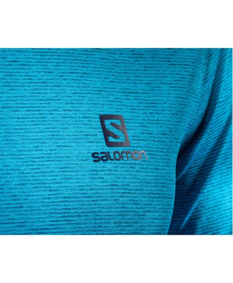 Мужская футболка SALOMON COSMIC CREW SS TEE M MOROCCAN BLUE L40094500, фото 4