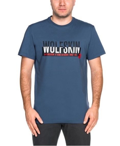  Мужская футболка Jack Wolfskin Slogan T, фото 2 