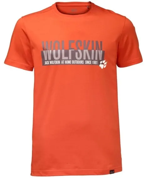  Мужская футболка Jack Wolfskin Slogan T, фото 1 