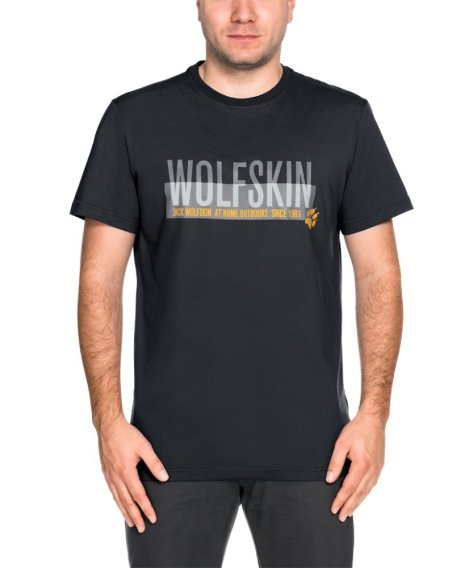  Мужская футболка Jack Wolfskin Slogan T, фото 2 