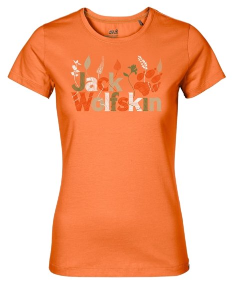  Женская футболка Jack Wolfskin Brand T, фото 1 