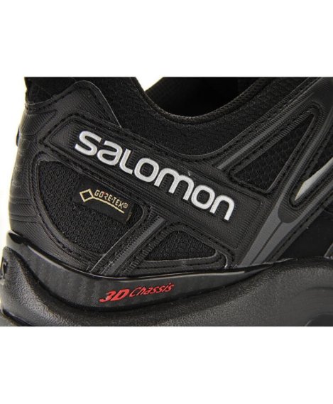 Трекинговые кроссовки SALOMON XA PRO 3D GTX BLACK/BLACK/MINERAL GREY L39332200, фото 5
