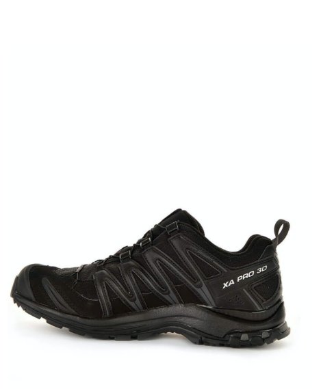 Трекинговые кроссовки SALOMON XA PRO 3D GTX BLACK/BLACK/MINERAL GREY L39332200, фото 2