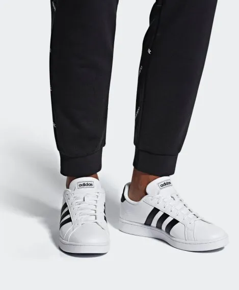 Мужские кроссовки ADIDAS GRAND COURT CLOUD WHITE/CORE BLACK/CLOUD WHITE F36392, фото 2