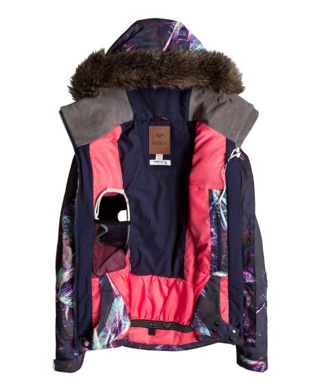 Сноубордическая куртка ROXY JET SKI PREMIUM PEACOAT SEAMLESS FEA ERJTJ03110-BTN5, фото 3
