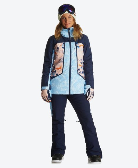 Сноубордическая куртка ROXY WILDLIFE MANDARIN ORANGE POP ERJTJ03107-NLK6, фото 4
