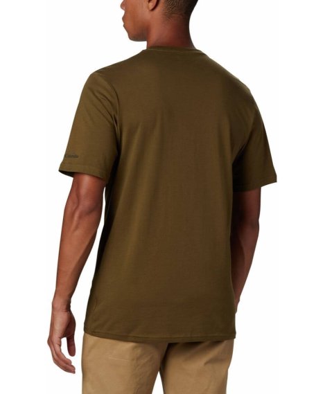 Мужская футболка COLUMBIA CSC BASIC LOGO™ SHORT SLEEVE KHAKI 1680051-327, фото 2