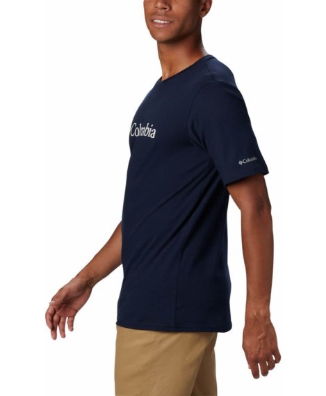 Мужская футболка COLUMBIA CSC BASIC LOGO™ SHORT SLEEVE NAVY 1680051-466, фото 2
