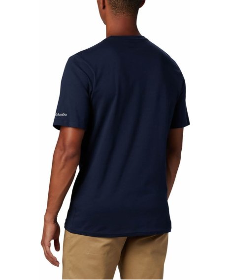 Мужская футболка COLUMBIA CSC BASIC LOGO™ SHORT SLEEVE NAVY 1680051-466, фото 3