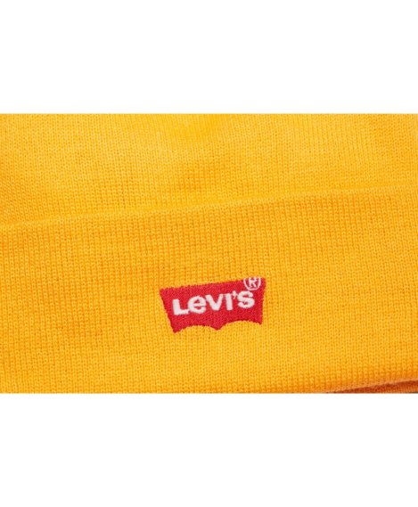 Шапка LEVI'S RED BATWING EMBROIDERED SLOUCHY BEANIE YELLOW 38022-0183, фото 3