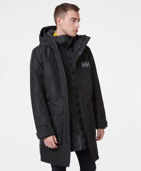 Парка Helly Hansen Rigging Coat черный цвет, фото 1
